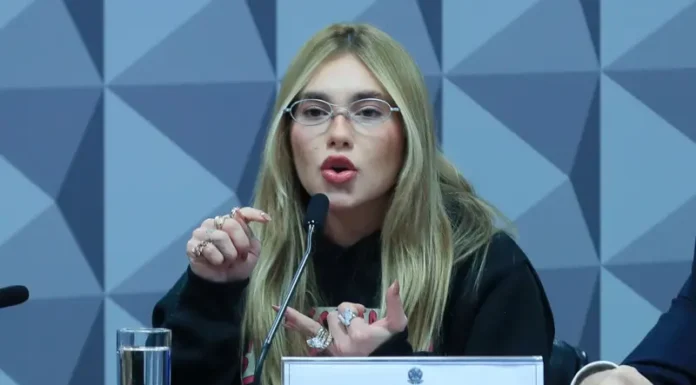 Em CPI das Bets, Virgínia Fonseca nega lucro sobre perda de apostadores: ‘Tudo tem bet no Brasil hoje’