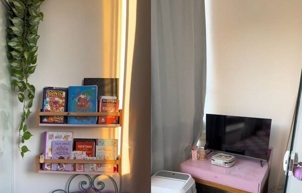 Mãe que viralizou ao transformar varanda em quarto para a filha em SC anuncia venda do imóvel e rebate críticas