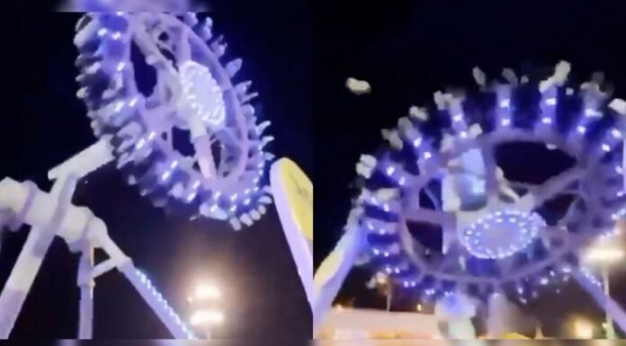 Brinquedo de parque de diversões quebra no ar e fere 23 na Arábia Saudita