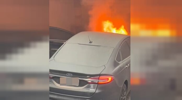 Carro que pegou fogo no STJ nesta segunda-feira era usado por ministra