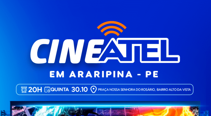 🎬 🌟 Cinema Gratuito e ao Ar Livre! Dia 30 de outubro na Praça Nossa Senhora do Rosário, no Bairro Alto da Vista.