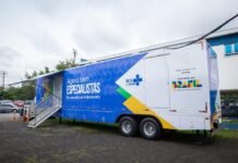 Araripina Recebe Nova Carreta de Saúde do Programa Agora Tem Especialistas