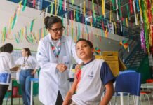 Campanha de Vacinação nas Escolas do Cabo de Santo Agostinho: Segurança e Saúde na Volta às Aulas