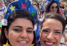 Amanda Ramos e Raquel Lyra: Fortalecendo laços políticos no Carnaval