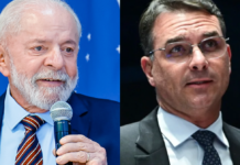 Pesquisa aponta Flávio Bolsonaro à frente de Lula em possível segundo turno