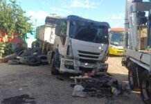 Acidente na BR-101: Carreta Colide com Caminhão em Charneca