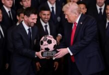 Lionel Messi é Recebido por Donald Trump na Casa Branca em Cerimônia de Homenagem