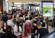 Filas de Segurança nos Aeroportos Americanos Atingem Níveis Críticos em Domingo de Paralisação
