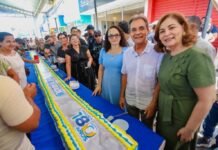 Ipojuca Comemora 180 Anos com Celebrações Cívicas e Corte de Bolo Gigante