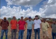 Início das Obras da Nova Creche em Gergelim Acompanhado pelo Prefeito de Araripina