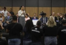 Raquel Lyra celebra formatura de 230 novos policiais científicos em Pernambuco