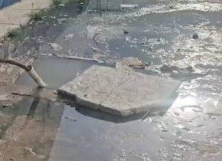 Problemas de Esgoto Afetam Escola no Bairro Rio Corrente em Petrolina