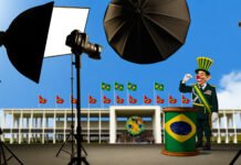 Charge de Aroeira provoca debate sobre racismo e política Criado com LabNews Pro