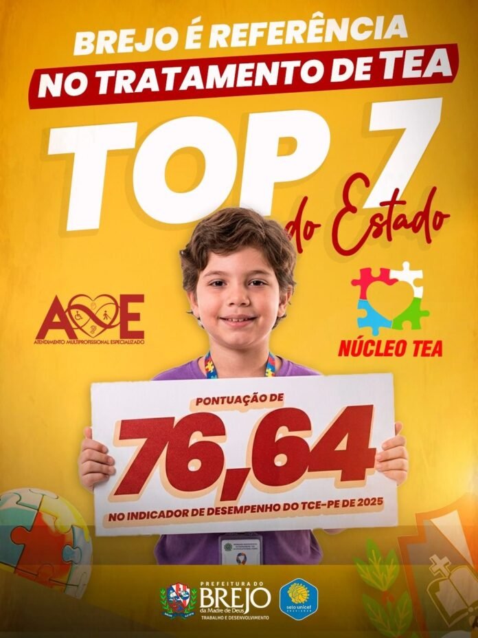 Brejo da Madre de Deus se destaca em tratamento de autismo em Pernambuco