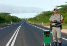 PRF intensifica fiscalização para combater excesso de velocidade em Pernambuco Imagem gerada com IA