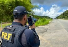 PRF reforça fiscalização em Pernambuco para combater excesso de velocidade PRF reforça fiscalização em Pernambuco para combater excesso de velocidade