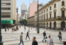 Venda de prédios no centro de SP antecede nova sede do governo Imagem gerada com IA