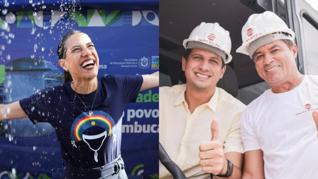 Raquel Lyra e João Campos intensificam agendas no Sertão de Pernambuco