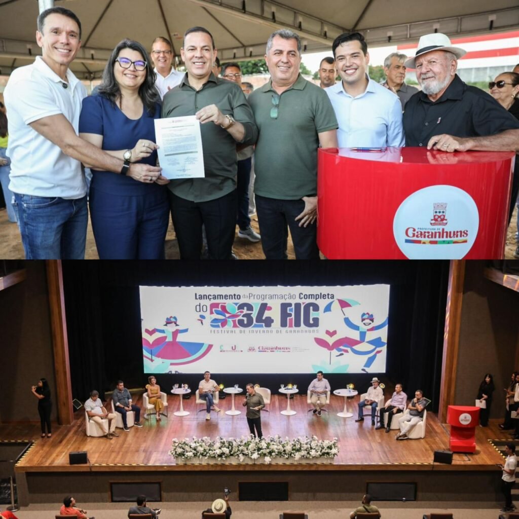 Felipe Carreras anuncia investimentos de R$ 16 milhões e lança Festival de Inverno de Garanhuns