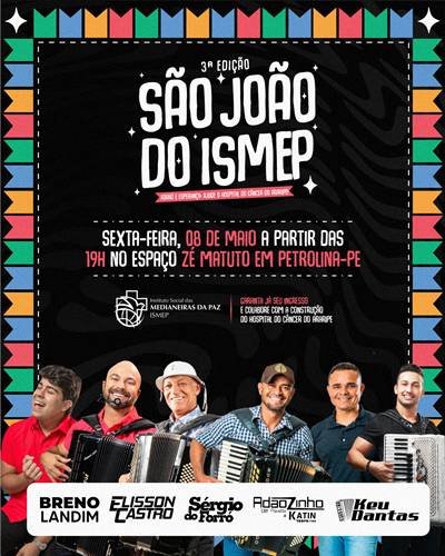 São João Solidário do Ismep arrecada fundos para hospital oncológico