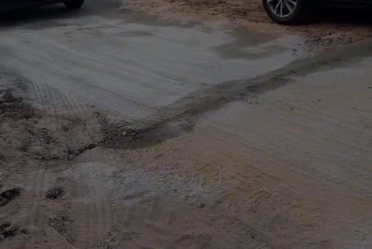 Asfalto recém-feito em Petrolina sofre danos após obras