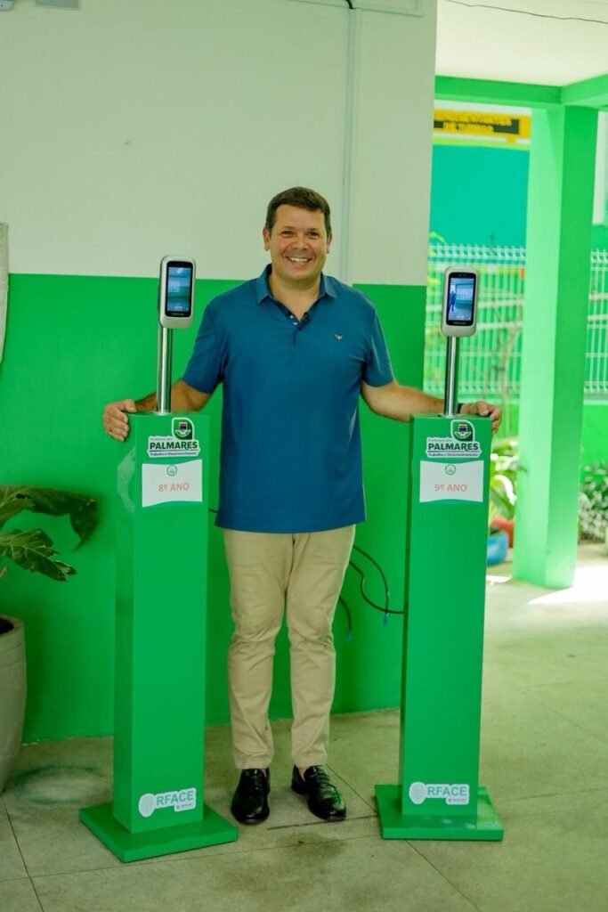 Prefeitura de Palmares adota reconhecimento facial para segurança escolar