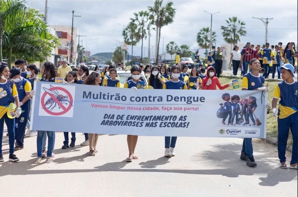 Educação e ação: escolas de Ouricuri se mobilizam contra a dengue