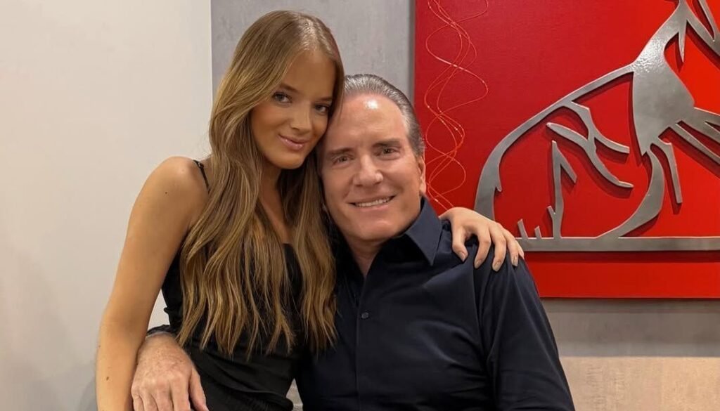 Rafa Justus surpreende Roberto Justus em comemoração de aniversário