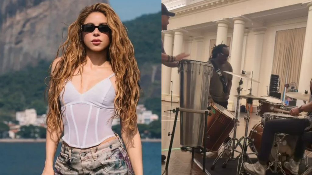 Banda de Shakira ensaia no Copacabana Palace para megashow