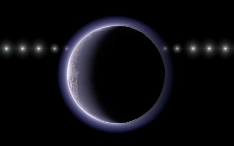 Descoberta atmosfera em pequeno objeto do sistema solar externo