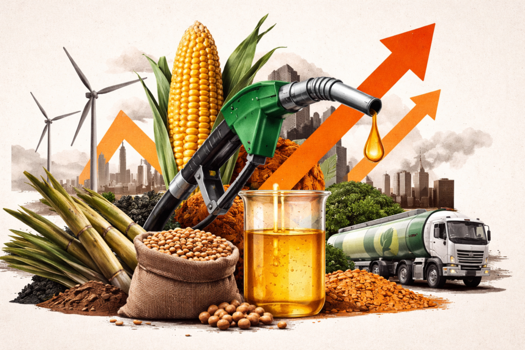Biocombustíveis podem impulsionar PIB brasileiro em R$ 403 bilhões até 2035