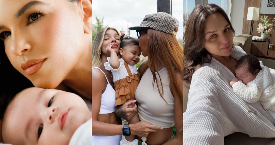 Celebridades celebram primeiro Dia das Mães em 2026