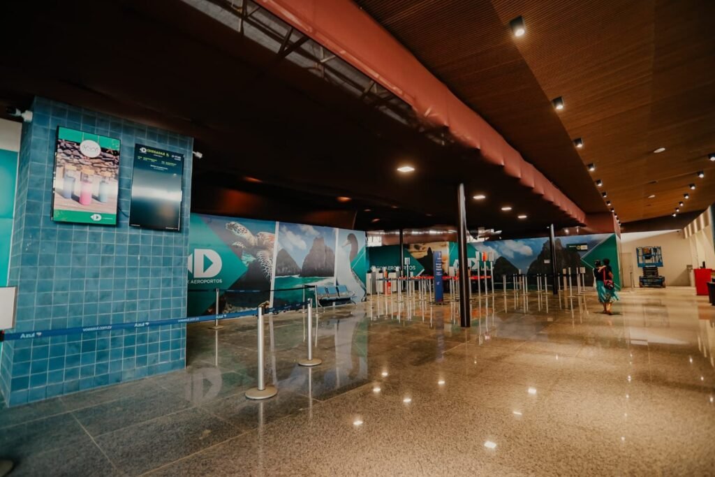 Terminal aéreo em Noronha é inaugurado com novas instalações