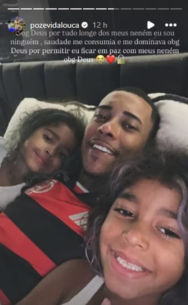 MC Poze celebra liberdade com festa após deixar prisão