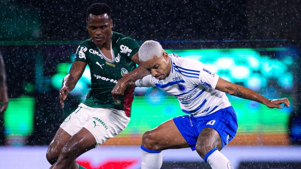 Palmeiras empata com Cruzeiro e mantém jejum no Brasileirão