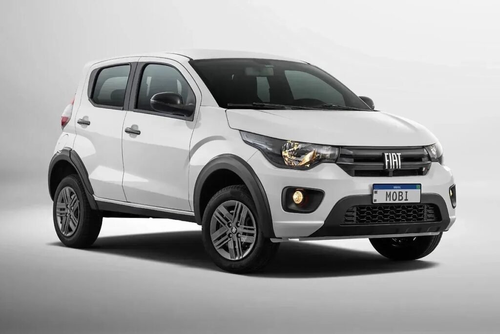 Fiat Mobi retorna como o carro mais acessível do Brasil