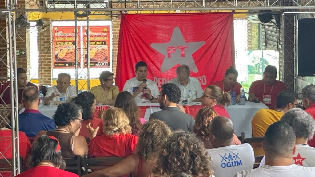 PT de Pernambuco define coordenador e pré-candidaturas para 2026