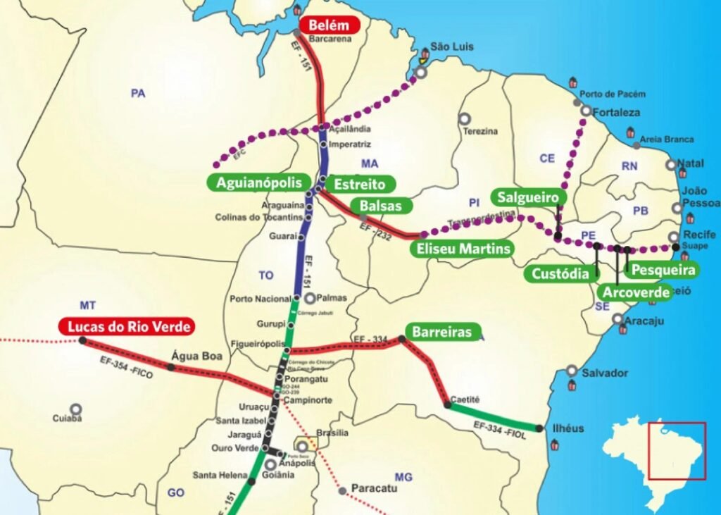 Desafios e estratégias para a Transnordestina em Pernambuco