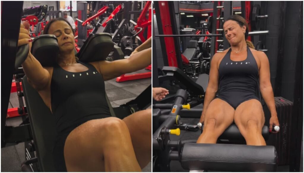 Viviane Araújo retoma treinos após férias no Ceará