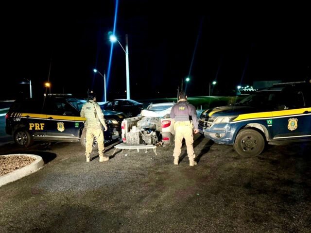 PRF intercepta 800 kg de explosivos ilegais na Bahia