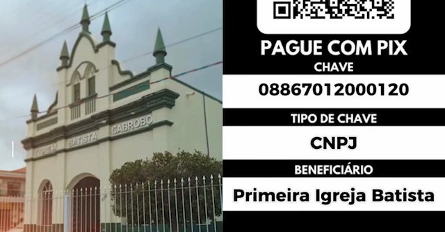 Igreja Batista de Cabrobó busca apoio para climatização do templo