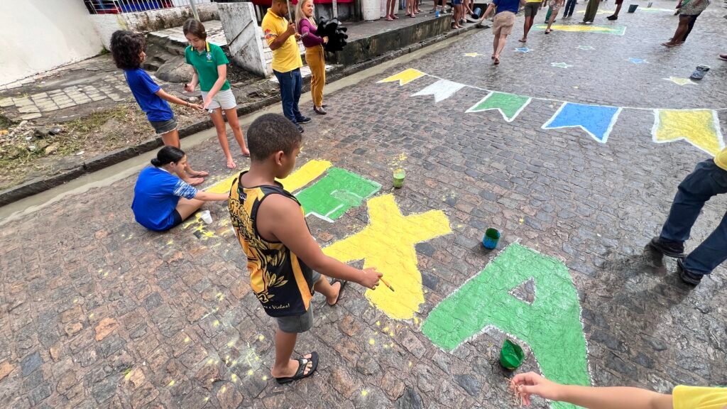 Recife transforma ruas em homenagem à Copa do Mundo de 2026