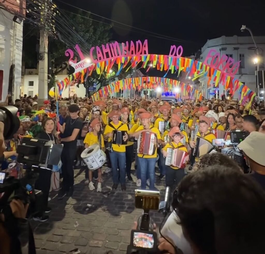 Caminhada do Forró no Recife é reconhecida como Patrimônio Imaterial