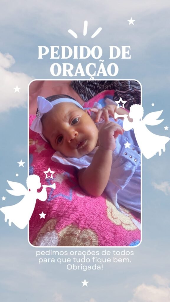 Bebê de Orocó aguarda vaga em UTI e família pede orações