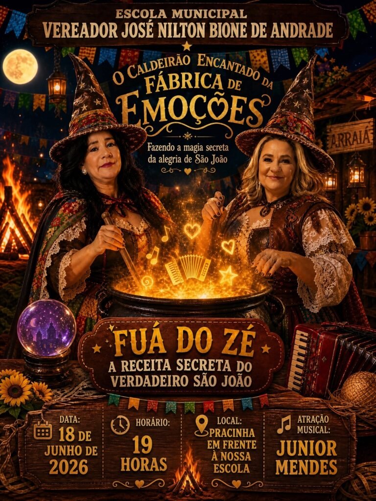 Escola promove festa junina com forró e tradições culturais