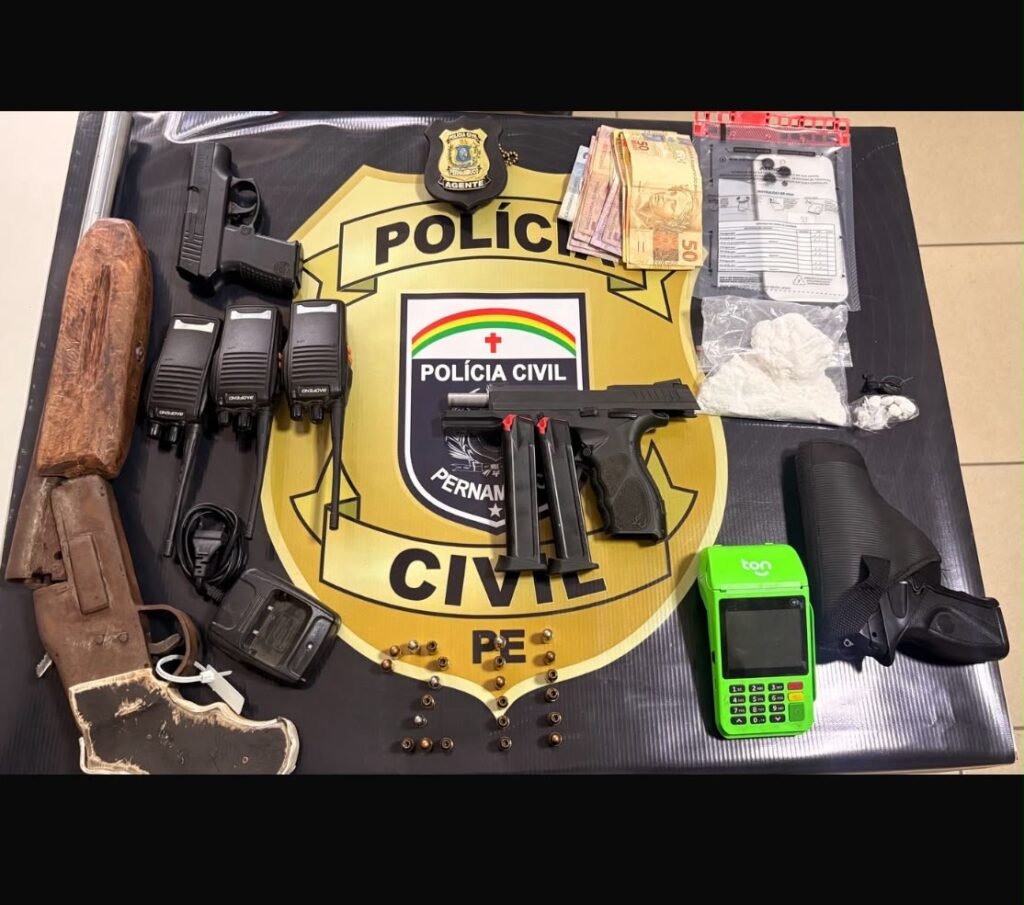 Polícia realiza operação em Orocó e prende suspeitos com drogas e armas
