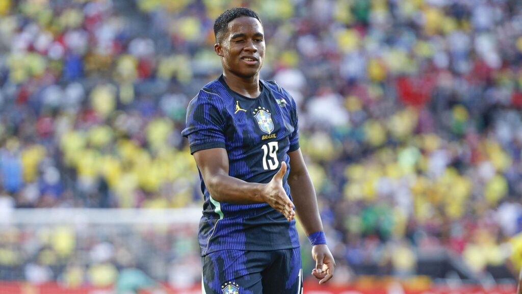 Endrick lidera preferência da torcida para Seleção Brasileira