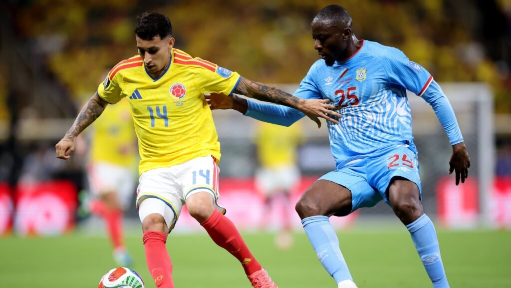 Colômbia garante vitória sobre RD Congo e avança na Copa do Mundo