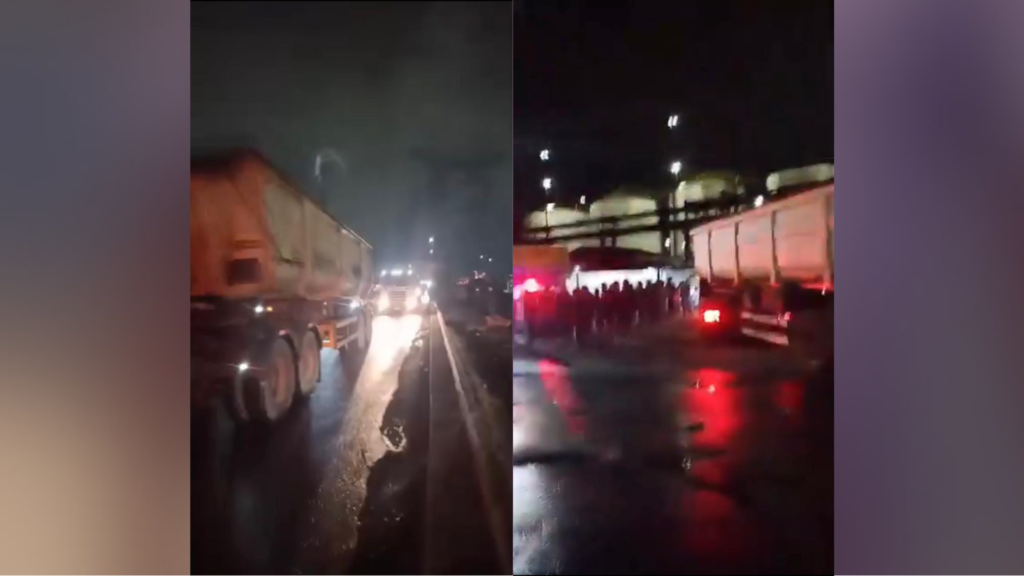 Caminhoneiros iniciam greve em SP para pressionar votação da MP do Frete