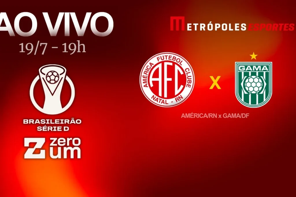 América-rn enfrenta Gama-df nas oitavas da Série D com transmissão ao vivo